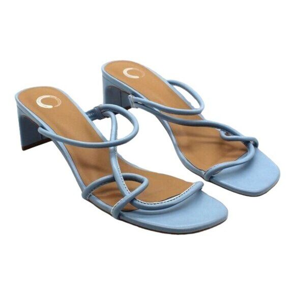 Journee Collection Blue Pumps - Picture 1 of 7